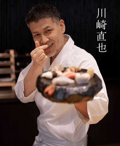 Master Chef Naoya Kawasaki, Japanese Cuisine Goodwill Ambassador, head chef of Sushi Oribe's omakase counter